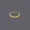 Half Eternity Stacking Rings