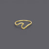 Plain Wave Rings