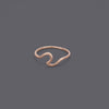 Plain Wave Rings