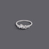 Dainty Cluster Rings