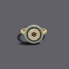 Turquoise Turkish Greek Evil Eye Rings