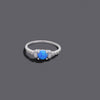 Opal Look Cz Stone Rings