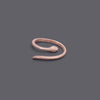 Adjustable Plain Snake Rings