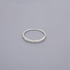 Half Eternity Stacking Rings