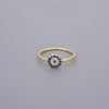 Small Lucky Turkish Greek Evil Eye Rings