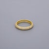 Thick Eternity Cz Rings