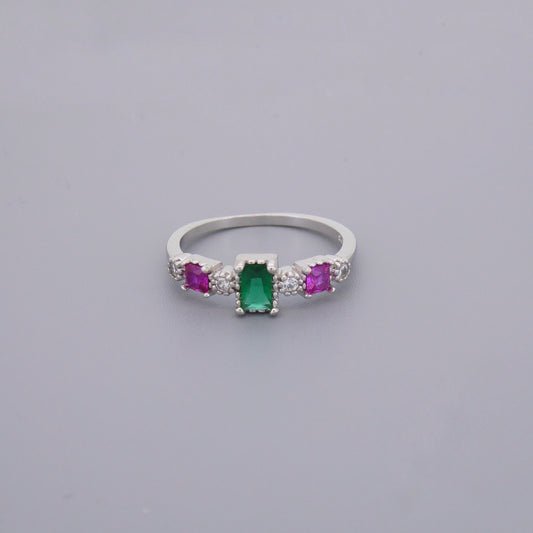 Colourful Dress Rings