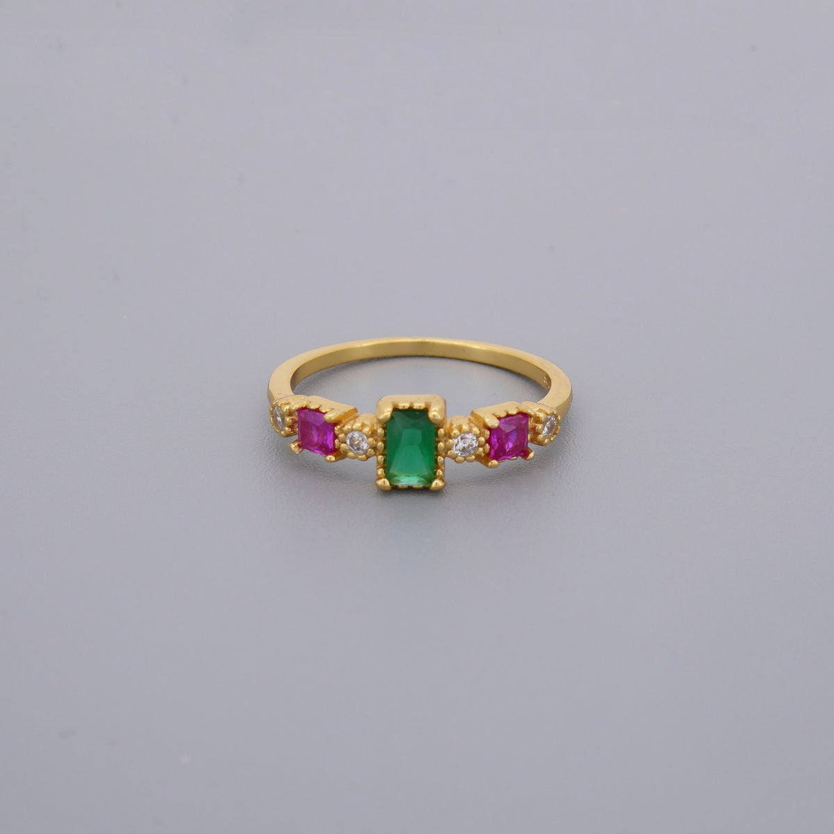 Colourful Dress Rings