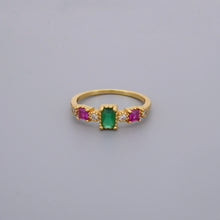 Colourful Dress Rings