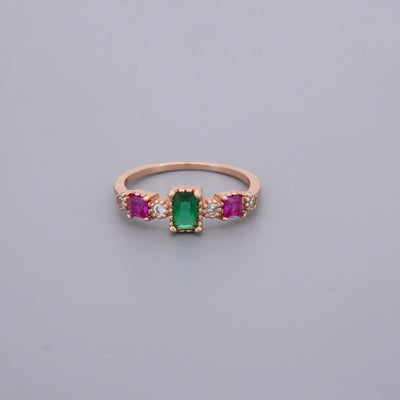 Colourful Dress Rings