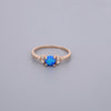 Opal Look Cz Stone Rings