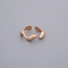 Adjustable Wave Rings