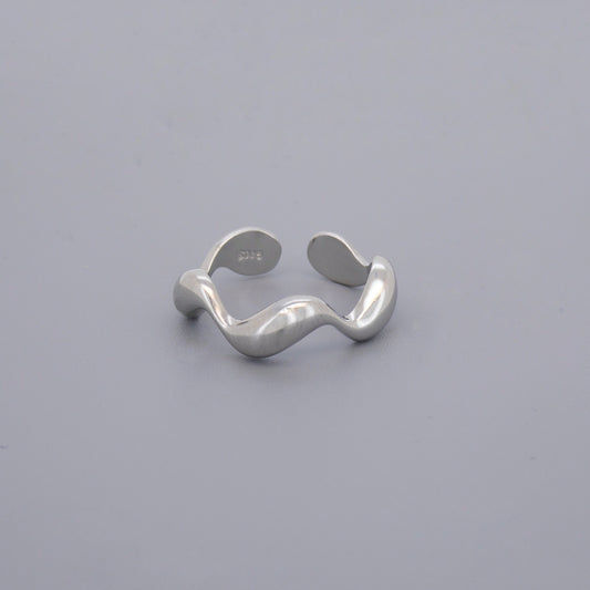 Adjustable Wave Rings