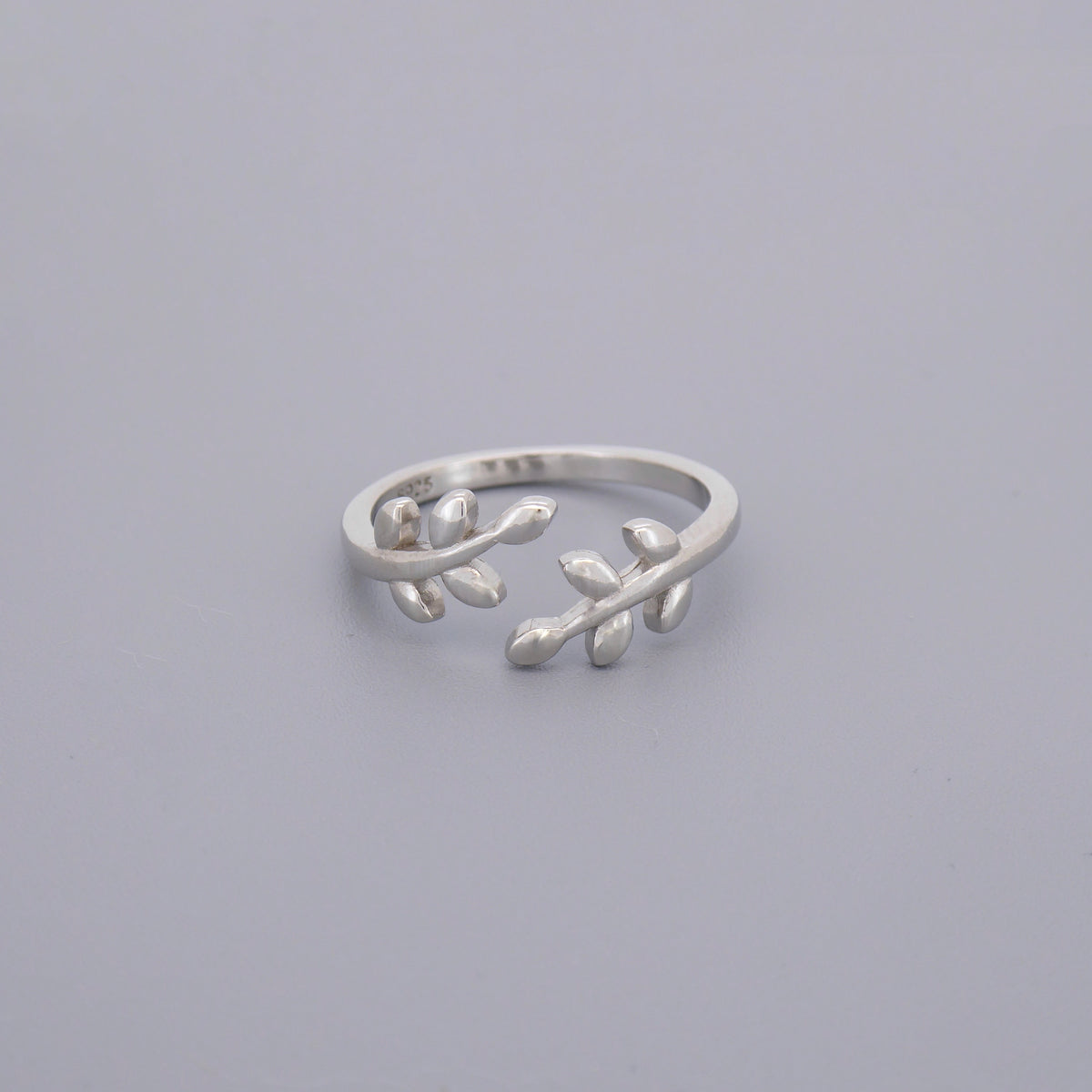 Adjustable Plain Leaf Rings