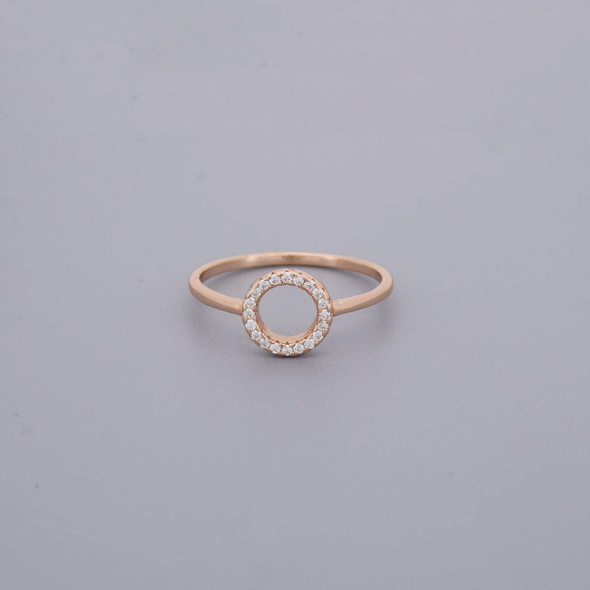 Eternity Round Circle Rings