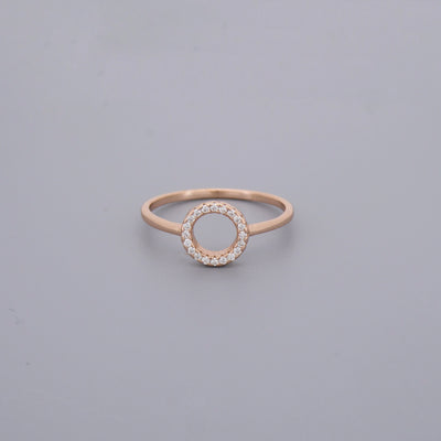 Eternity Round Circle Rings