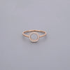 Eternity Round Circle Rings