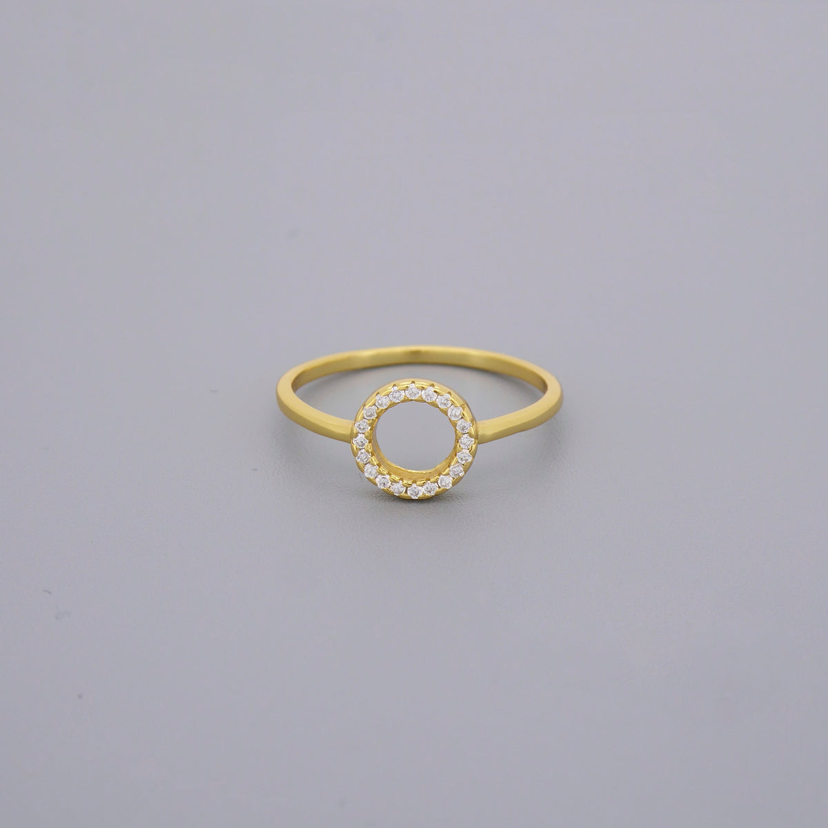 Eternity Round Circle Rings