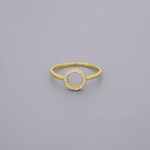 Eternity Round Circle Rings