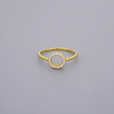 Eternity Round Circle Rings