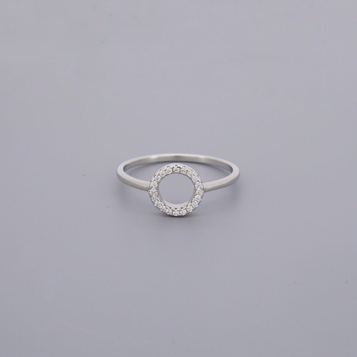 Eternity Round Circle Rings