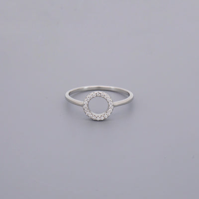 Eternity Round Circle Rings