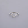 Eternity Round Circle Rings