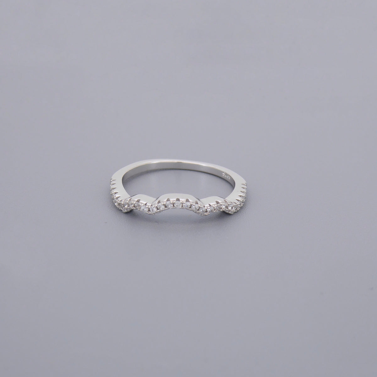 Wave Stacking Cz Rings