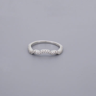 Wave Stacking Cz Rings