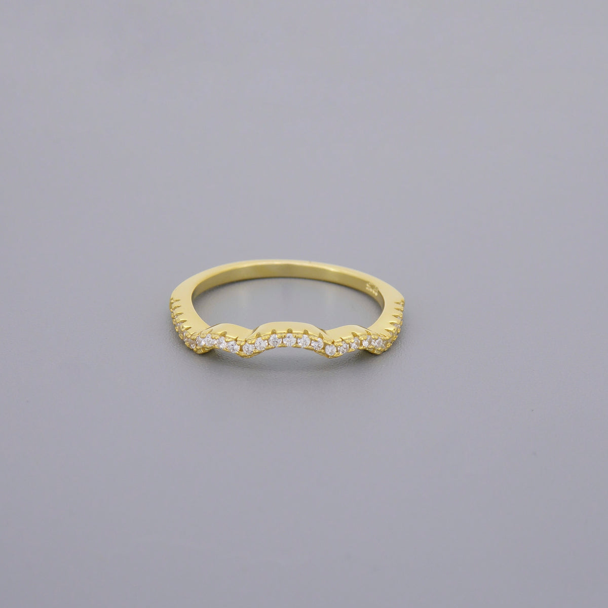 Wave Stacking Cz Rings