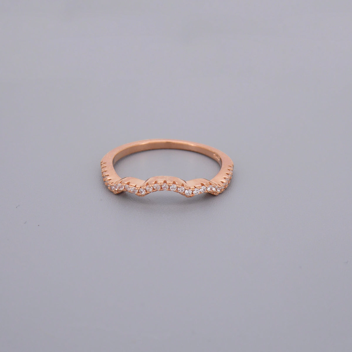 Wave Stacking Cz Rings