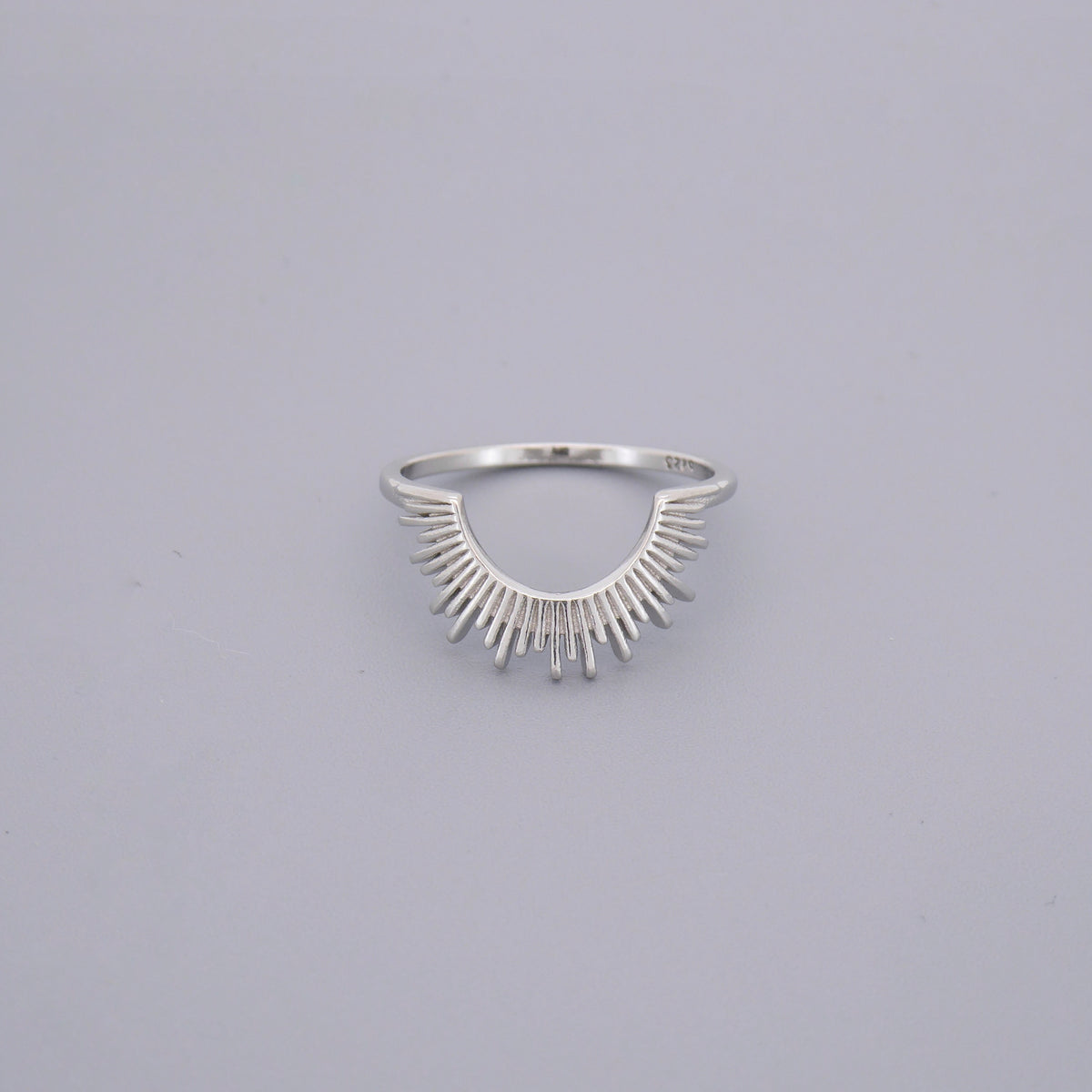 Half Sun Signet Rings