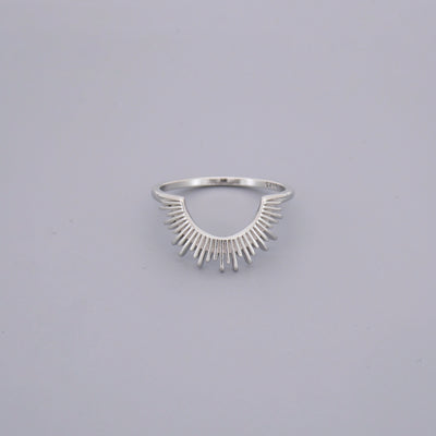 Half Sun Signet Rings