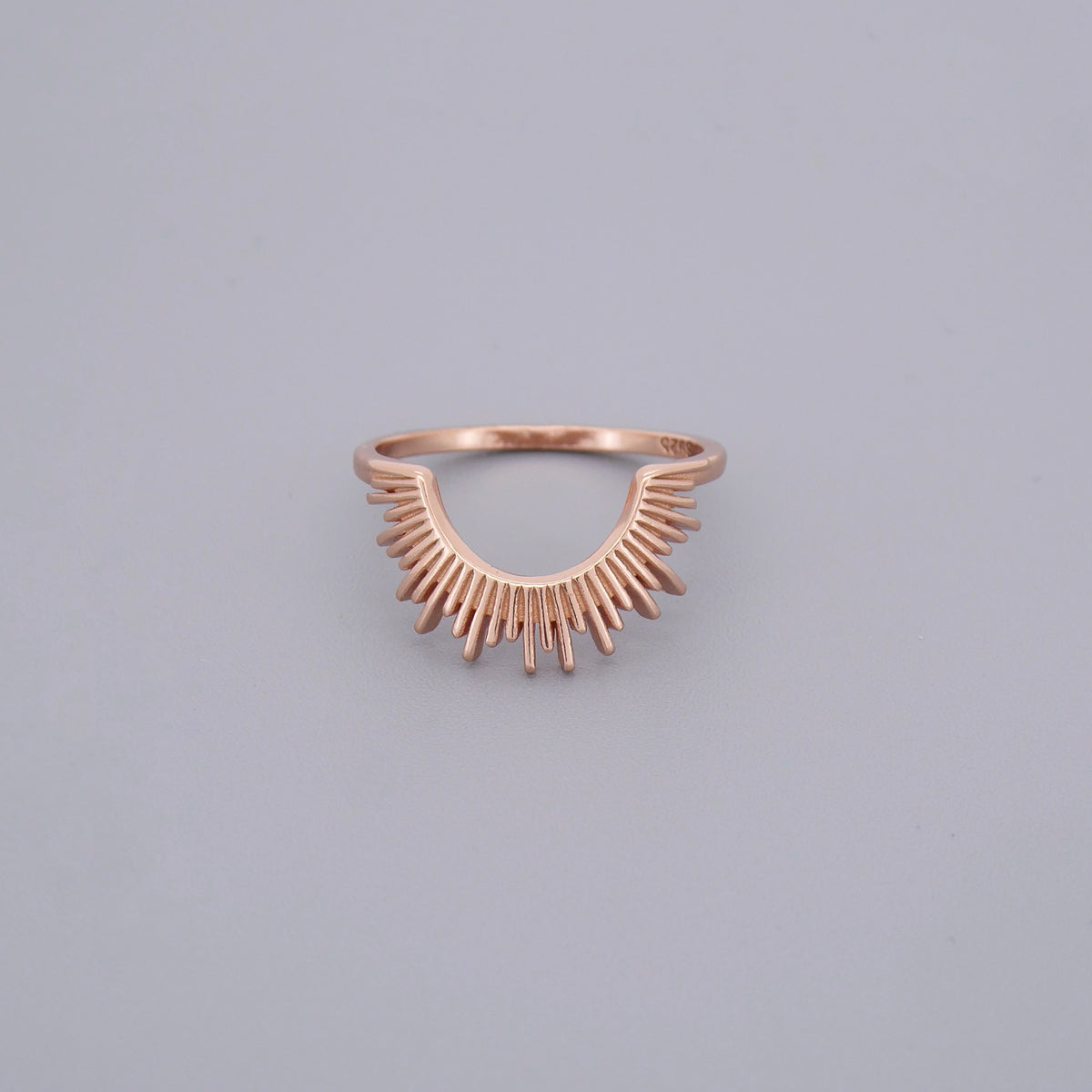 Half Sun Signet Rings