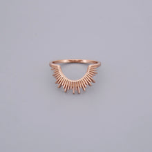 Half Sun Signet Rings