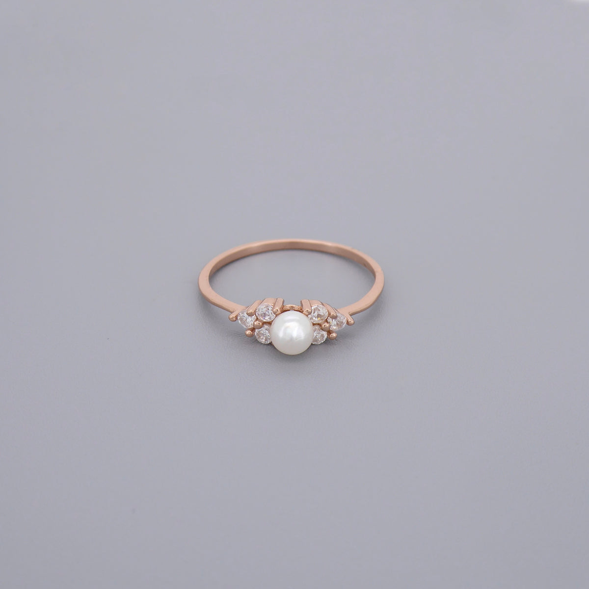 Victorian Pearl Cluster Rings