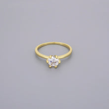 Single Stone Solitaire Rings, 1.0ct Cz