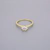 Single Stone Solitaire Rings, 1.0ct Cz