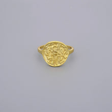 Plain Medusa Coin Rings