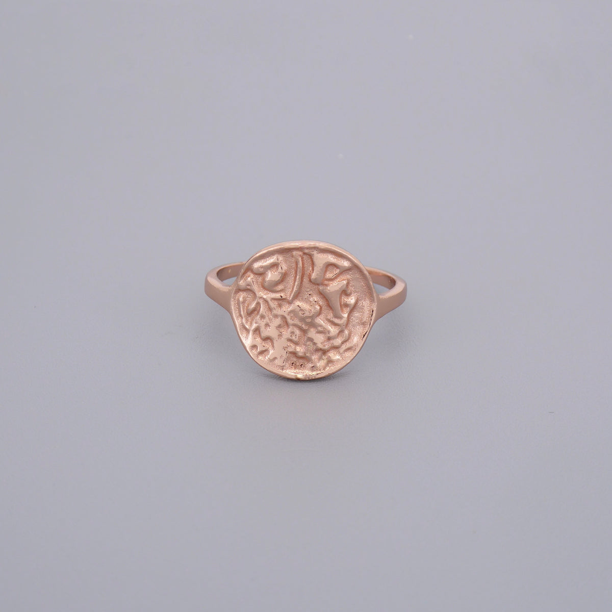 Plain Medusa Coin Rings