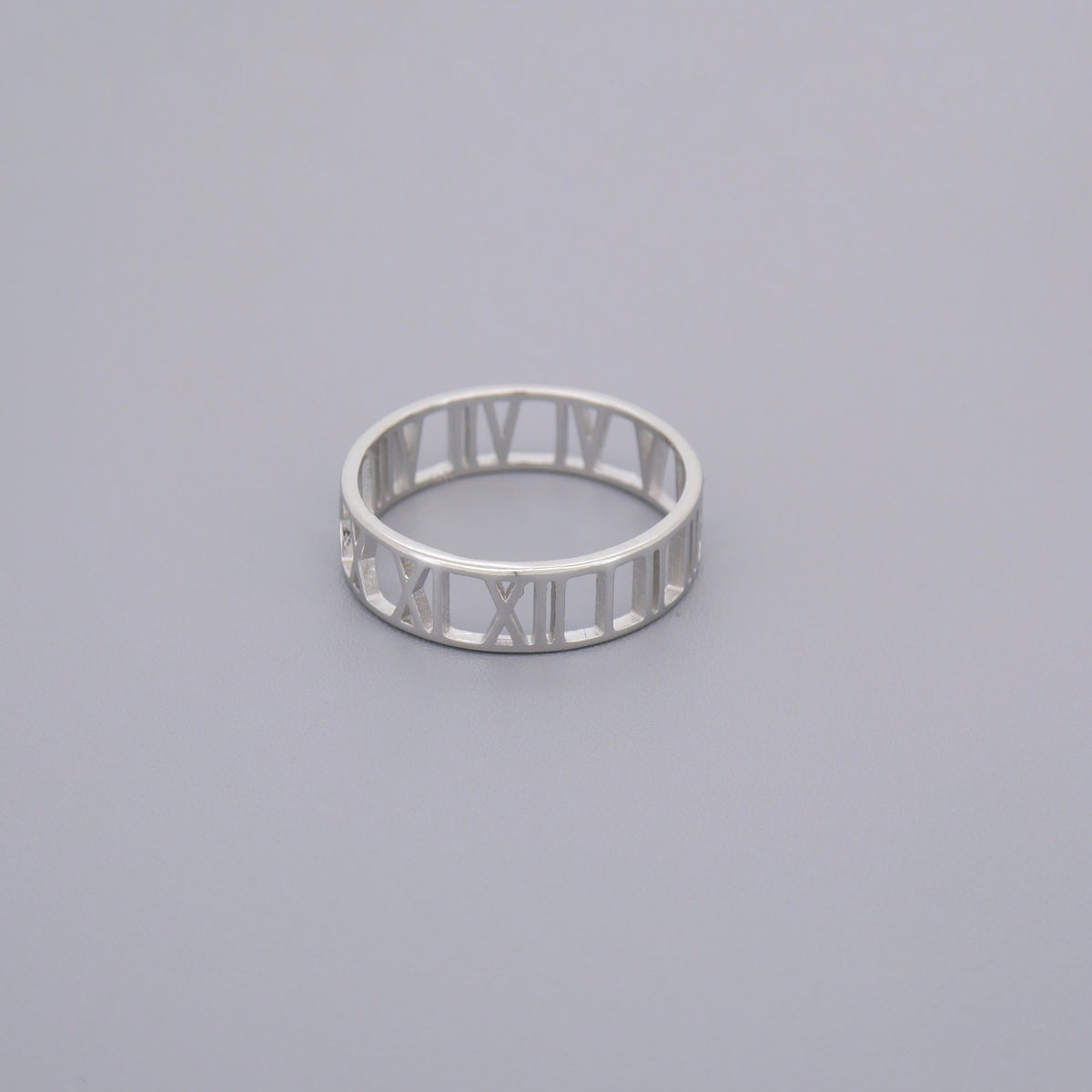 Eternity Roman Clock Ring