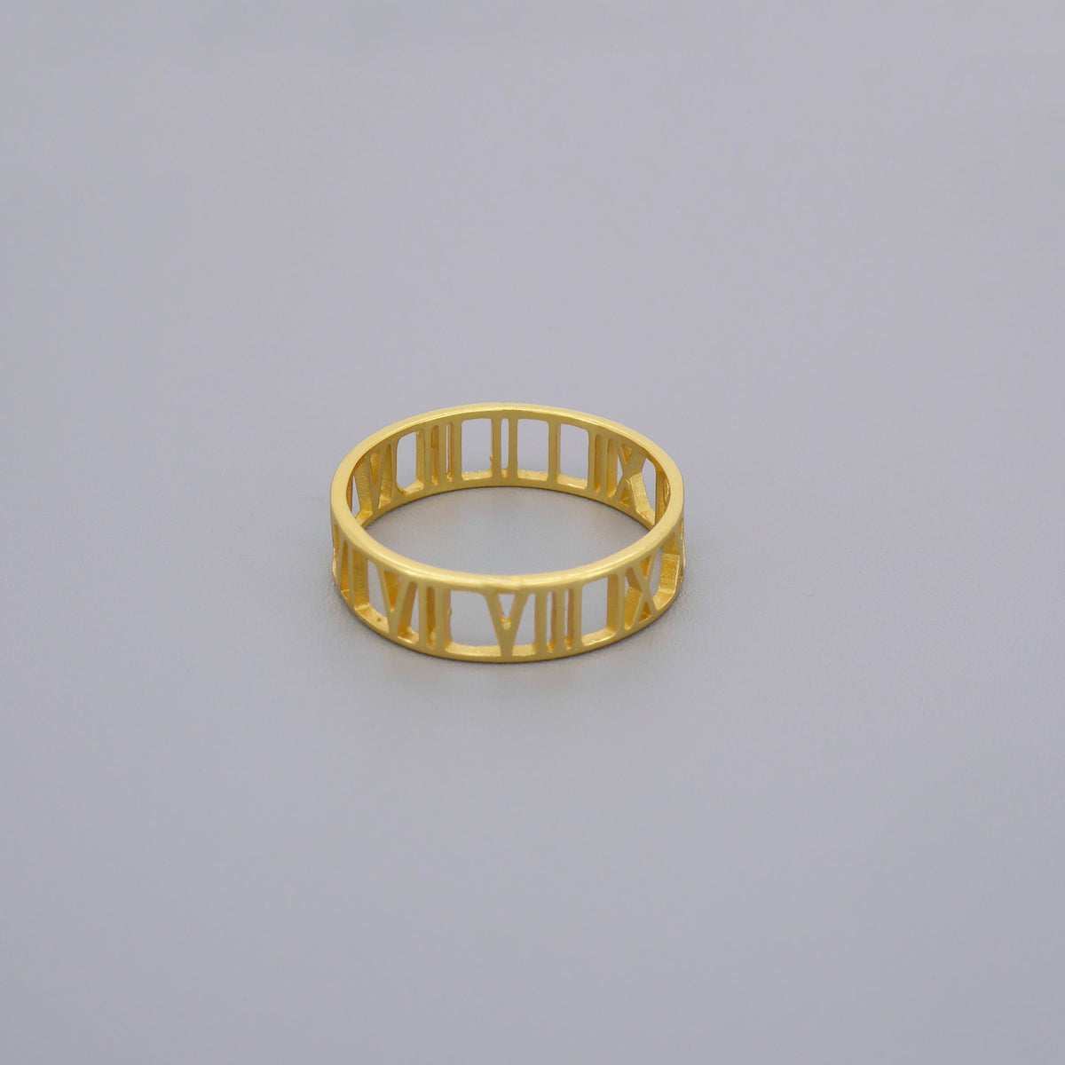 Eternity Roman Clock Ring