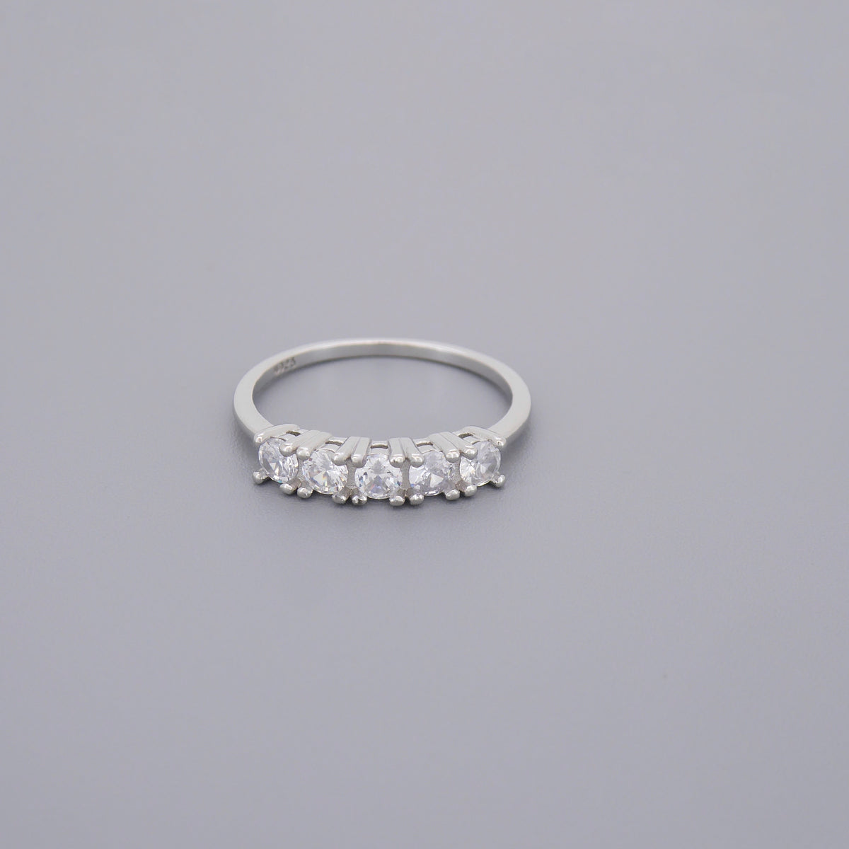 Five Stones CZ Ring