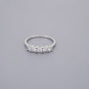 Five Stones Cz Rings