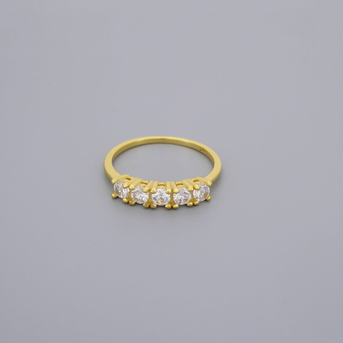 Five Stones CZ Ring