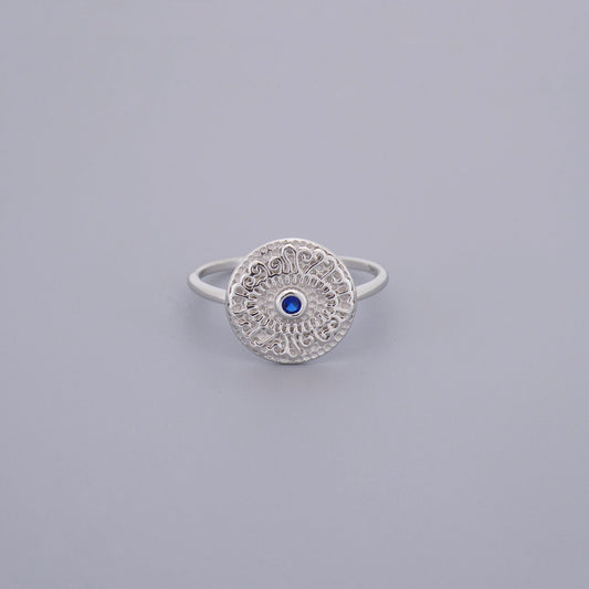 Lucky Eye Signet Rings