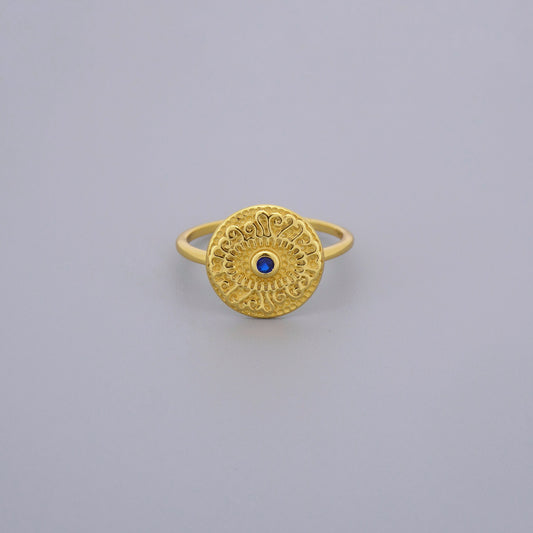 Lucky Eye Signet Rings