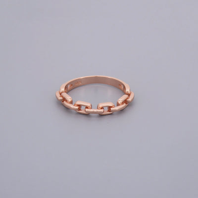 Chain Band Rings