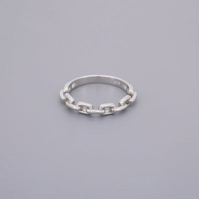 Chain Band Rings