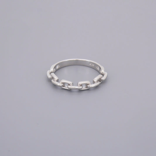 Chain Band Rings